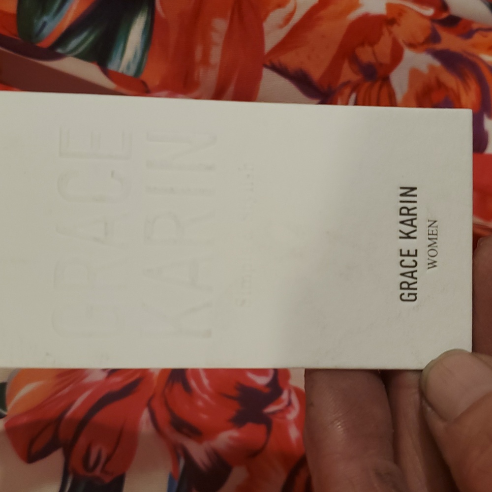 NWT! Grace Karin Floral Maxi Dress Size 2XL - Picture 8 of 9